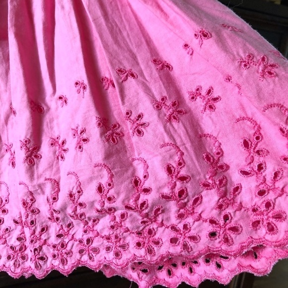 NWT Vintage RL polo sun washed pink Elaine Ballerina Mini Skirt in size M - Picture 5 of 6